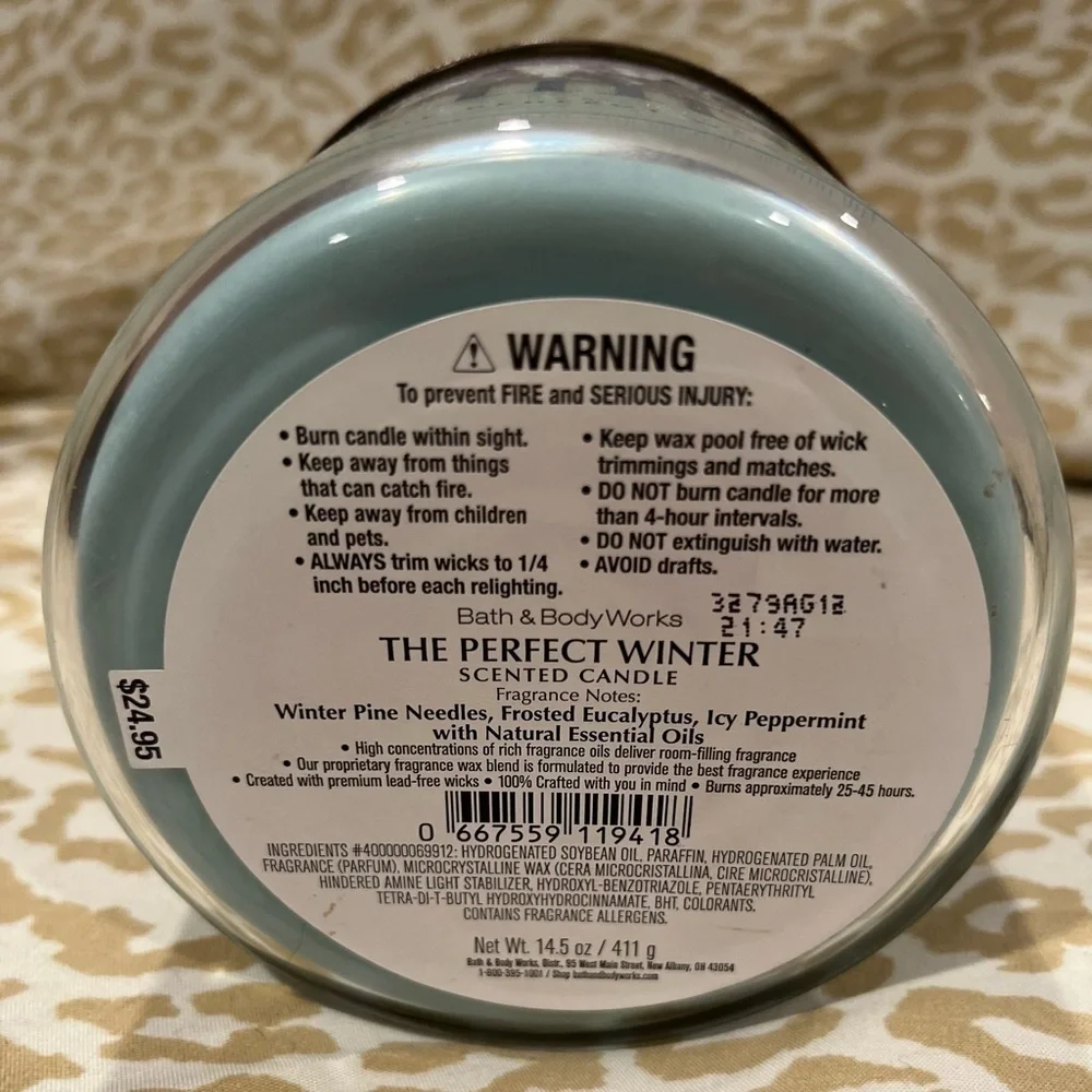 The Perfect Winter 3 Wick Candle